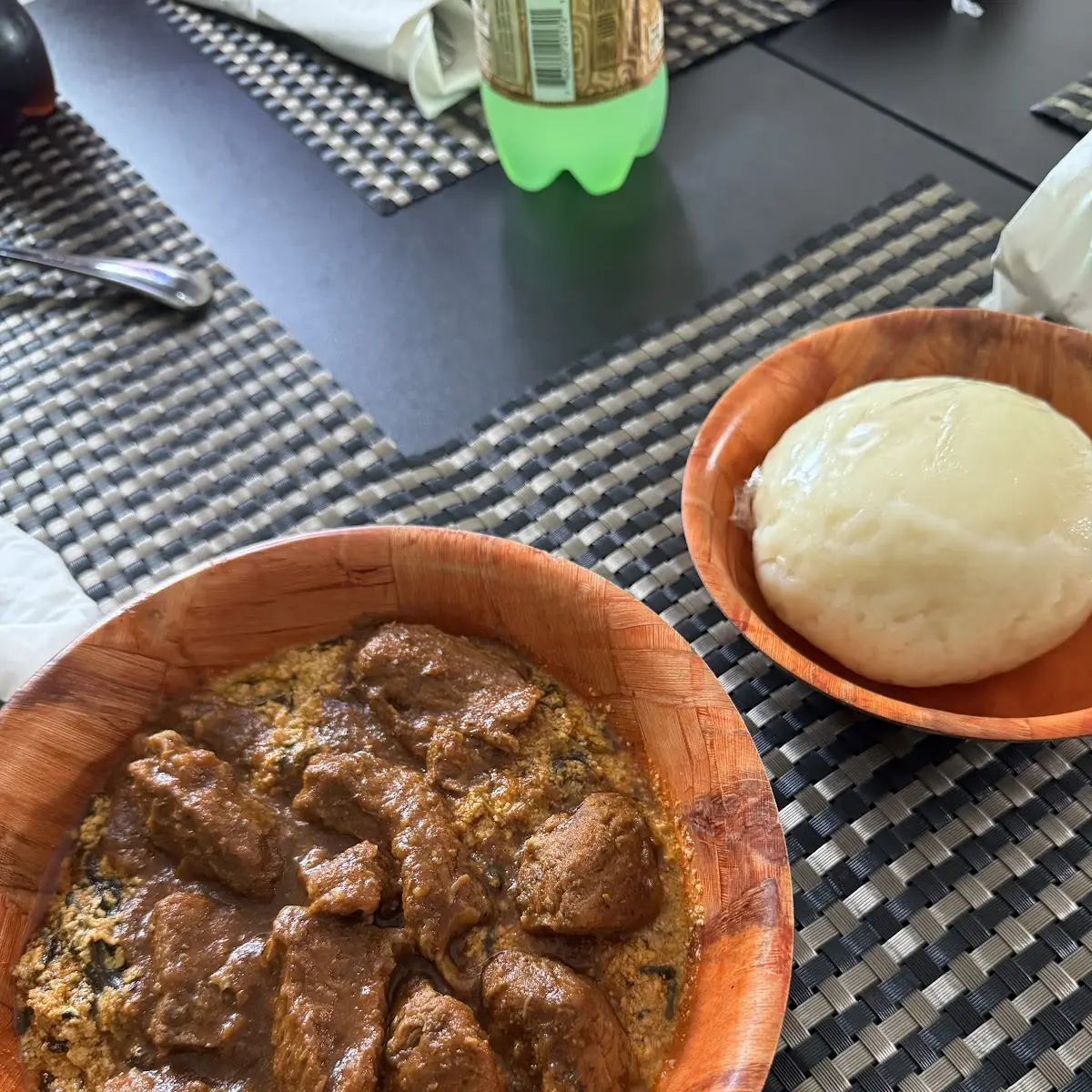 Goat Stew Fufu