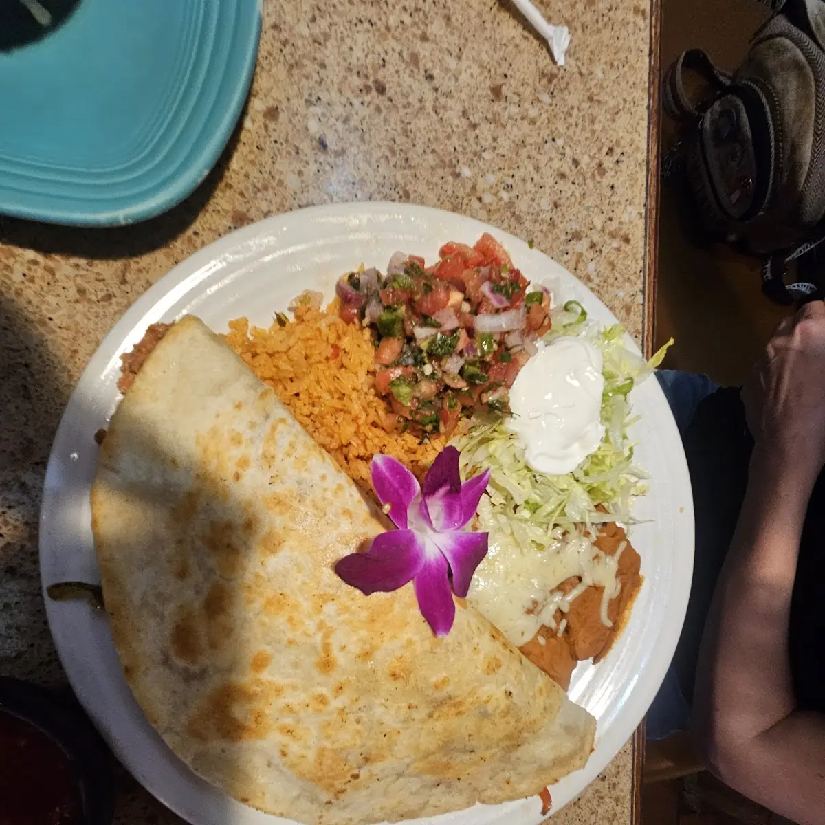 Side of Rice & Refried Beans