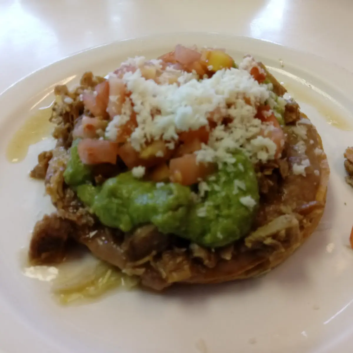 Carnitas Tostada
