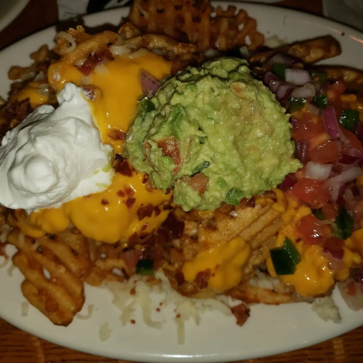 Loaded Waffle Fries