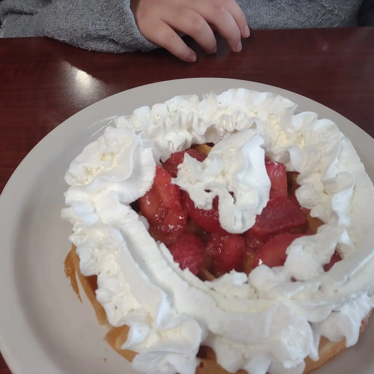 Belgian Waffle Whipped Cream