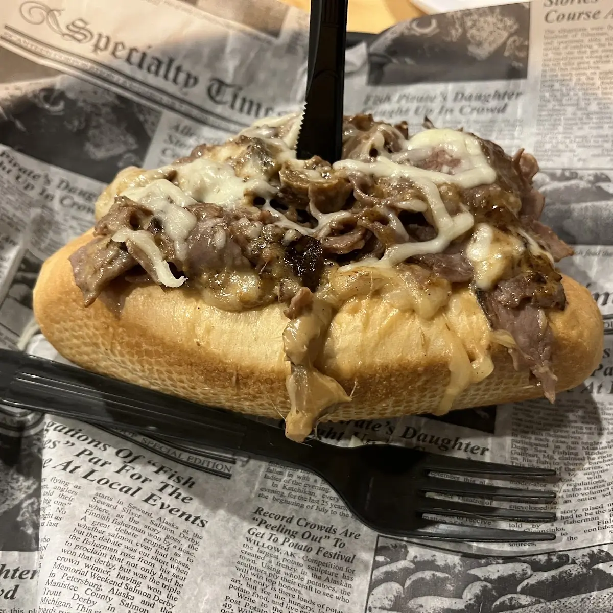 The Extreme Mushroom Melt