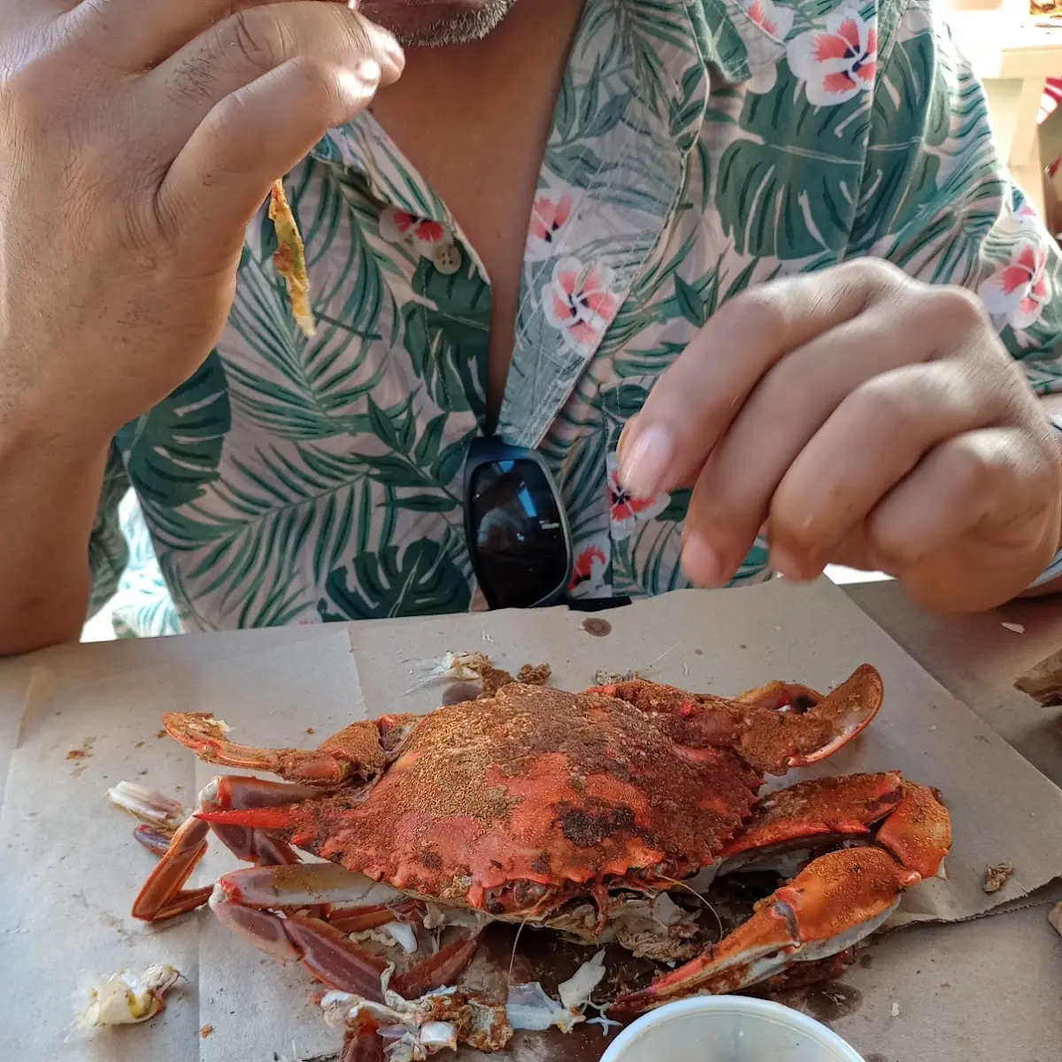 We Offer Live and Steamed Crabs