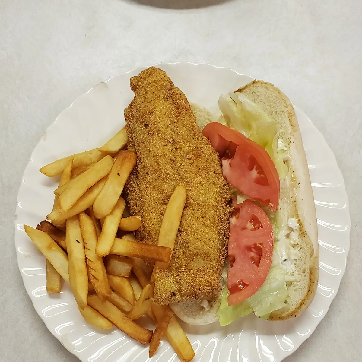Belly Buster Fish Sandwich