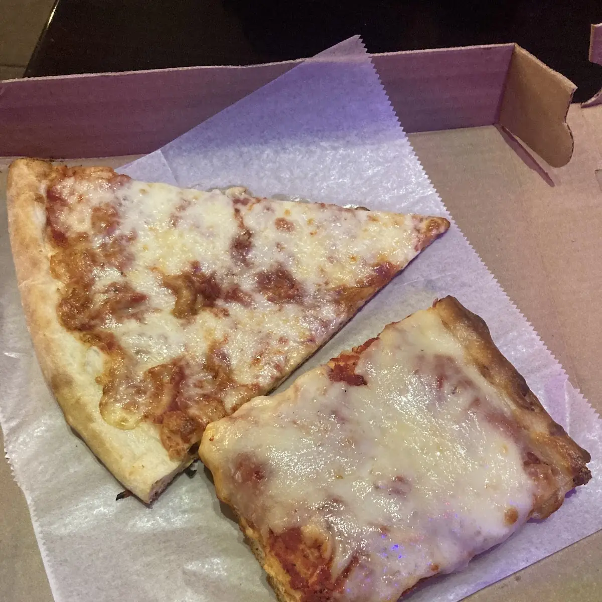 Cheese Slice and Sicilian Slice