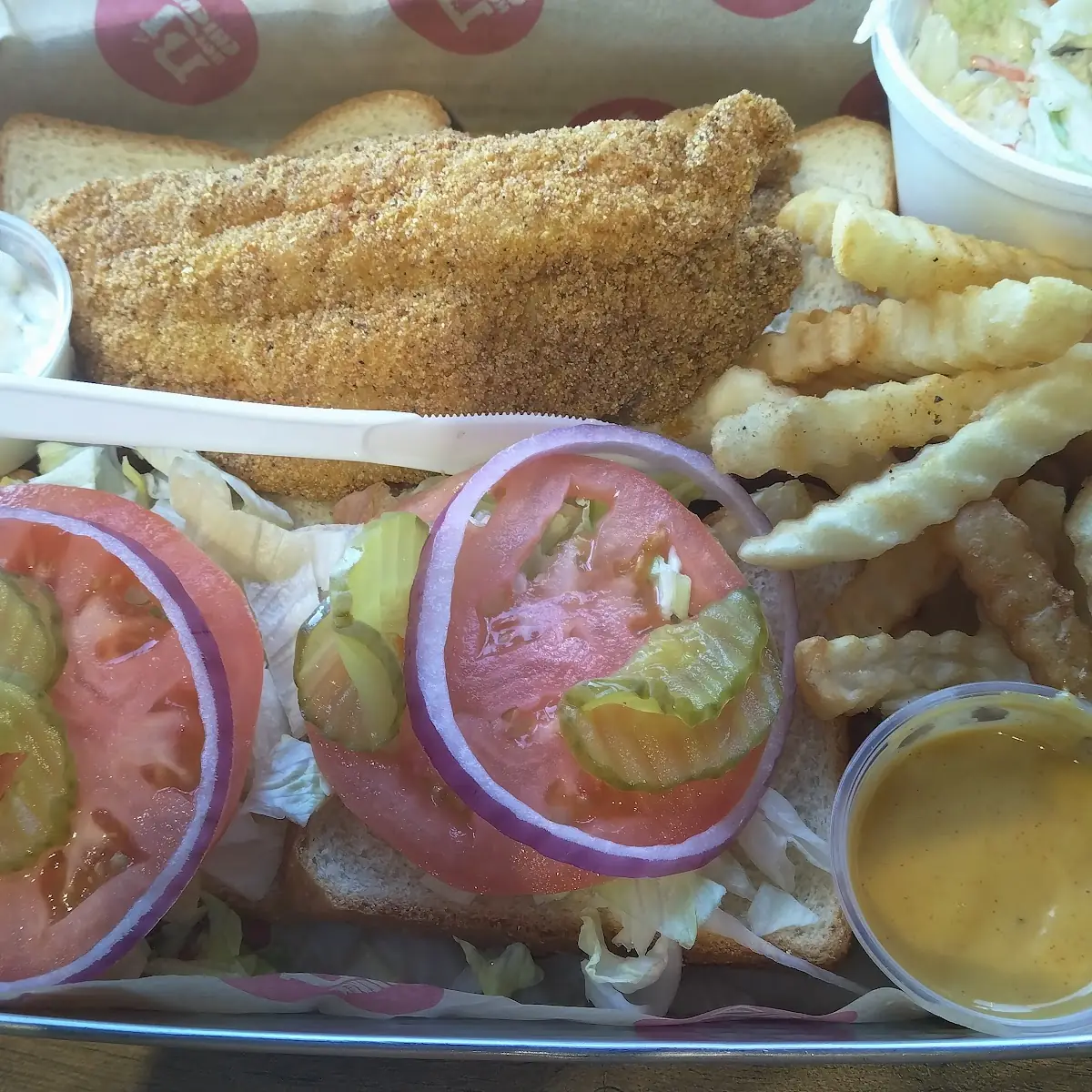 Catfish Sandwich Combo