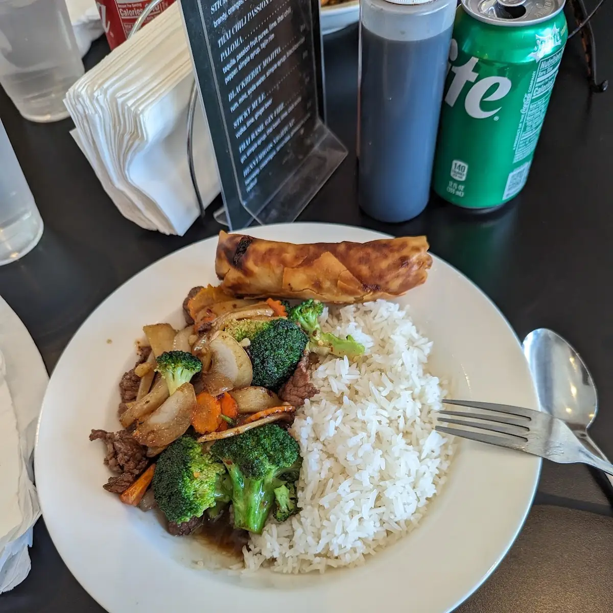 Broccoli Beef Lunch