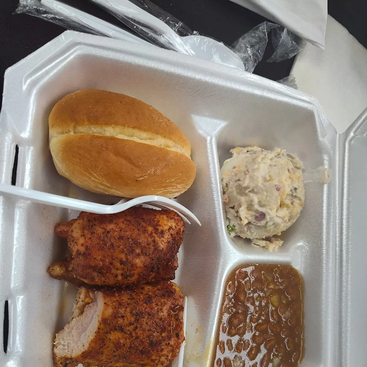 BBQ Chicken Plate