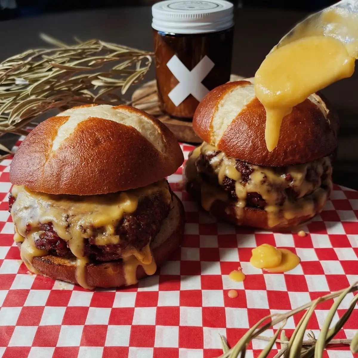 Beer Cheese Burger