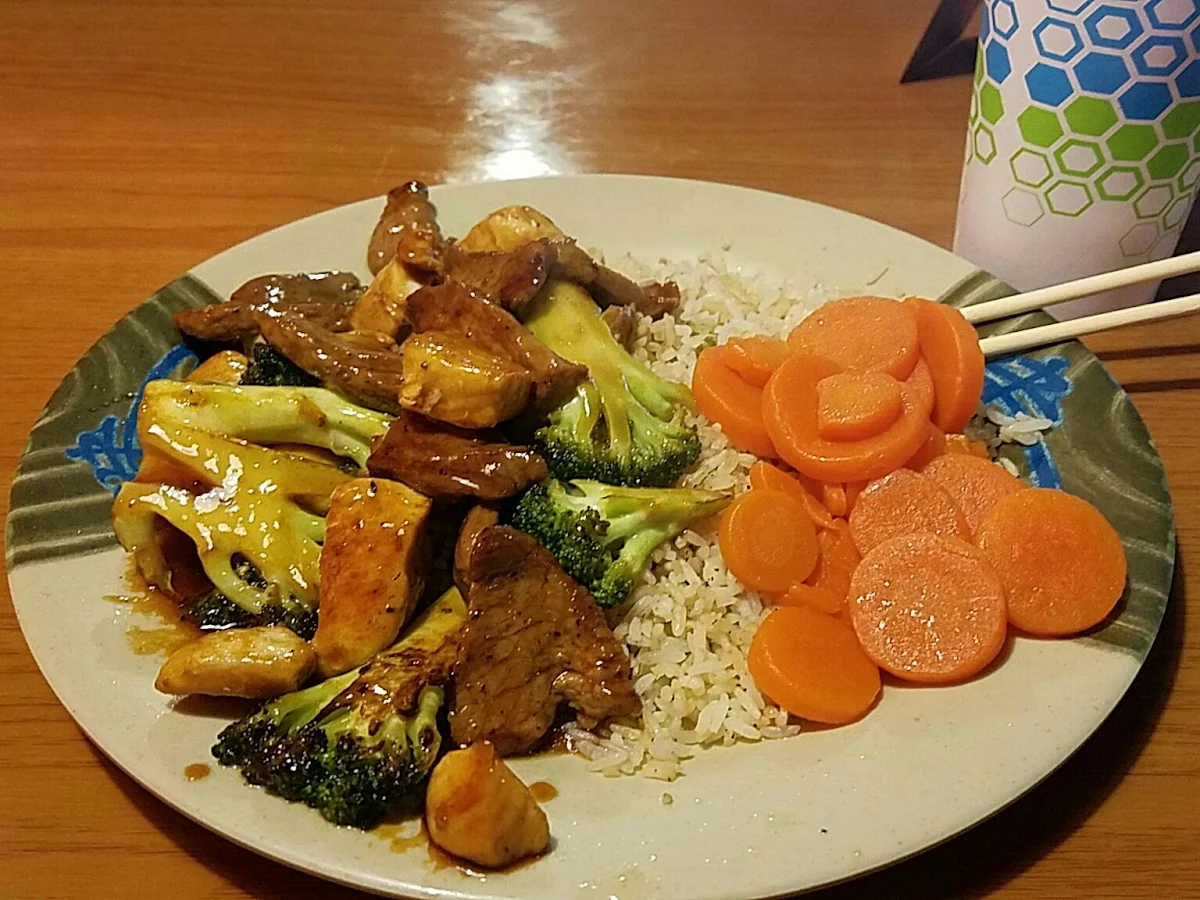 Teriyaki Chicken and Steak