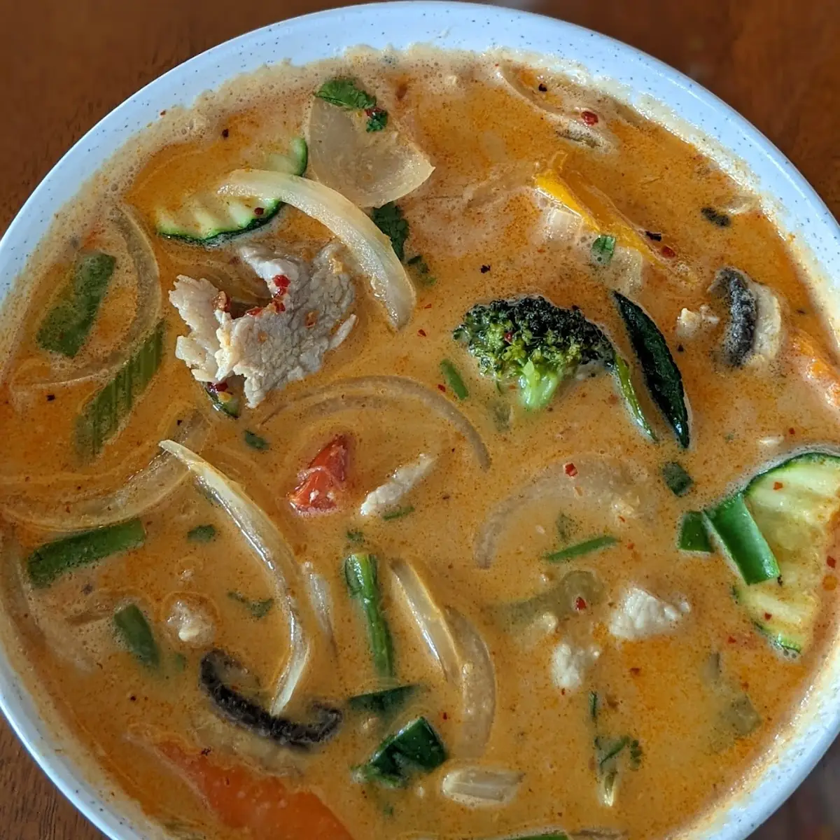 Coconut Soup Tom Kha