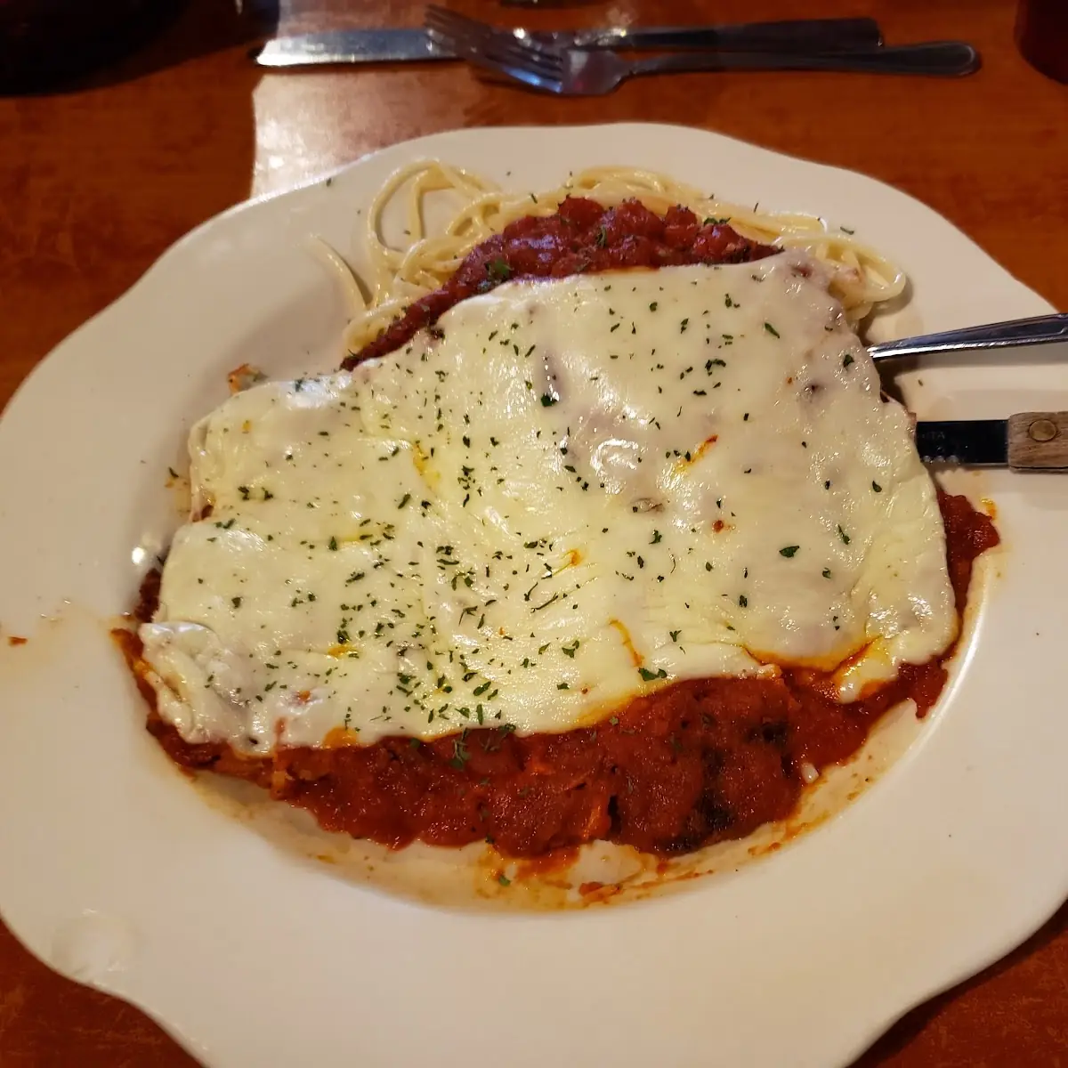 Chicken Parmigiana