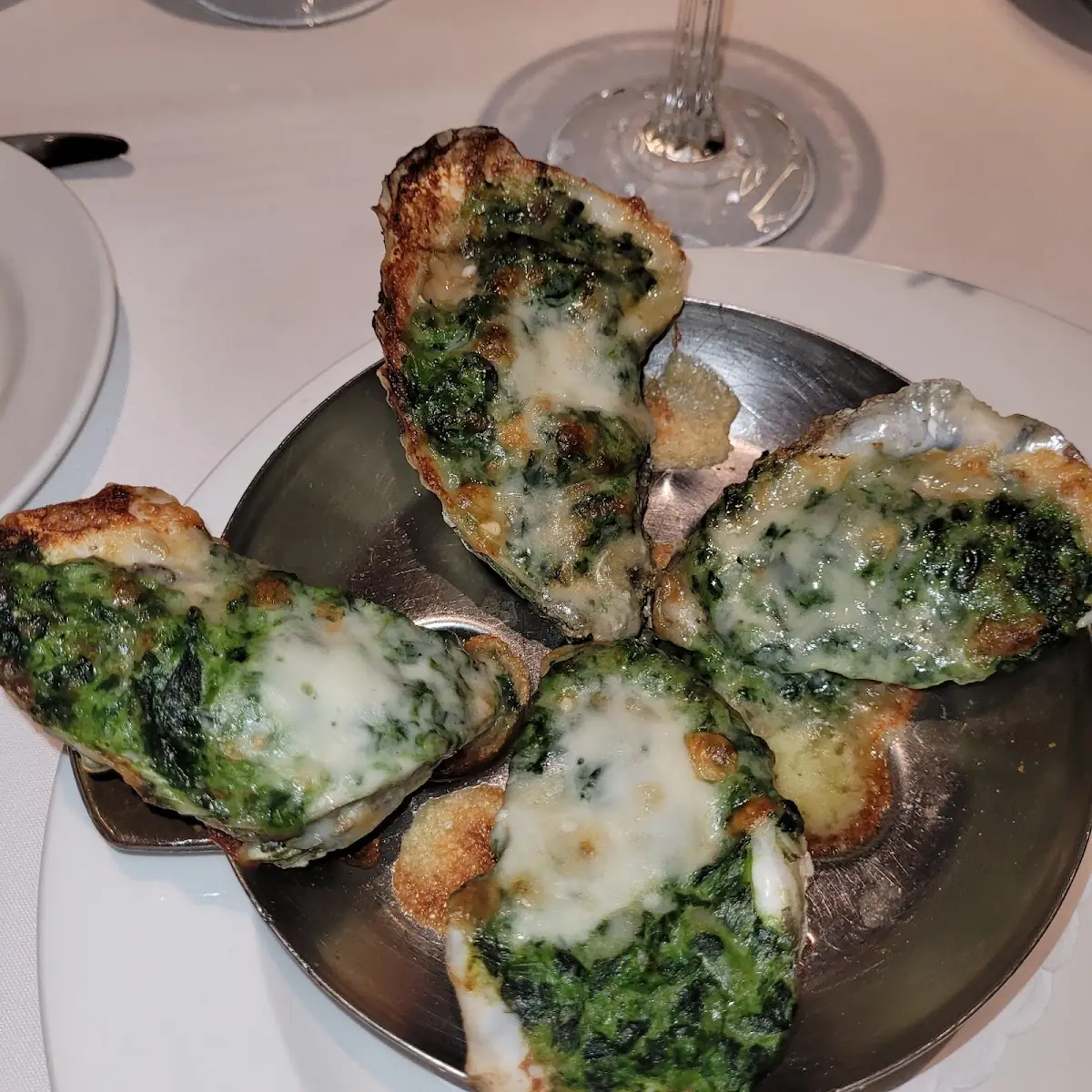 Oysters Rockefeller