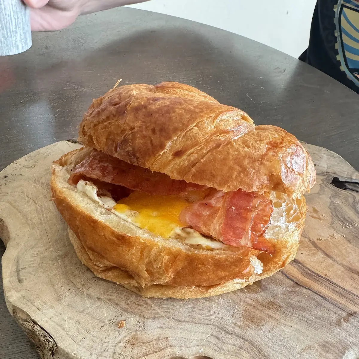 Bacon Egg and Cheese Croissant