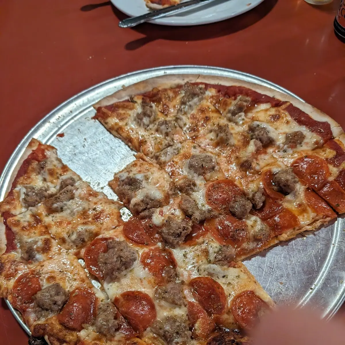 Pepperoni Sausage Pizza