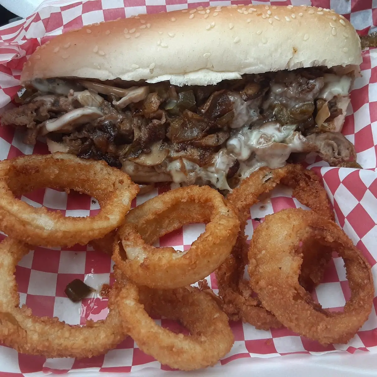 Philly Cheesesteak Sandwich