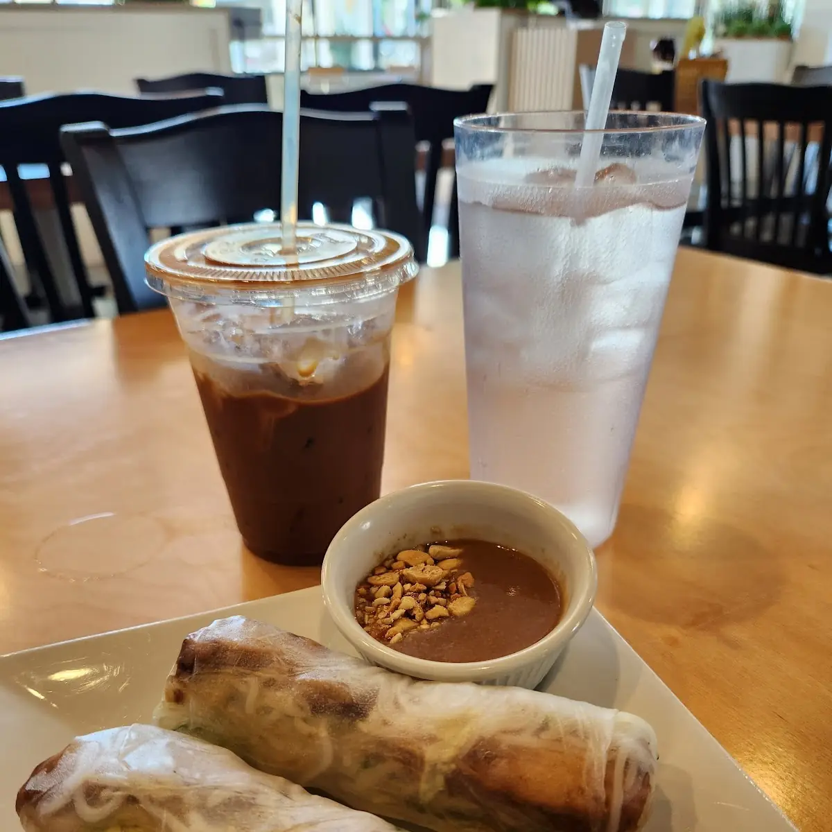 Grilled Chicken Spring Roll