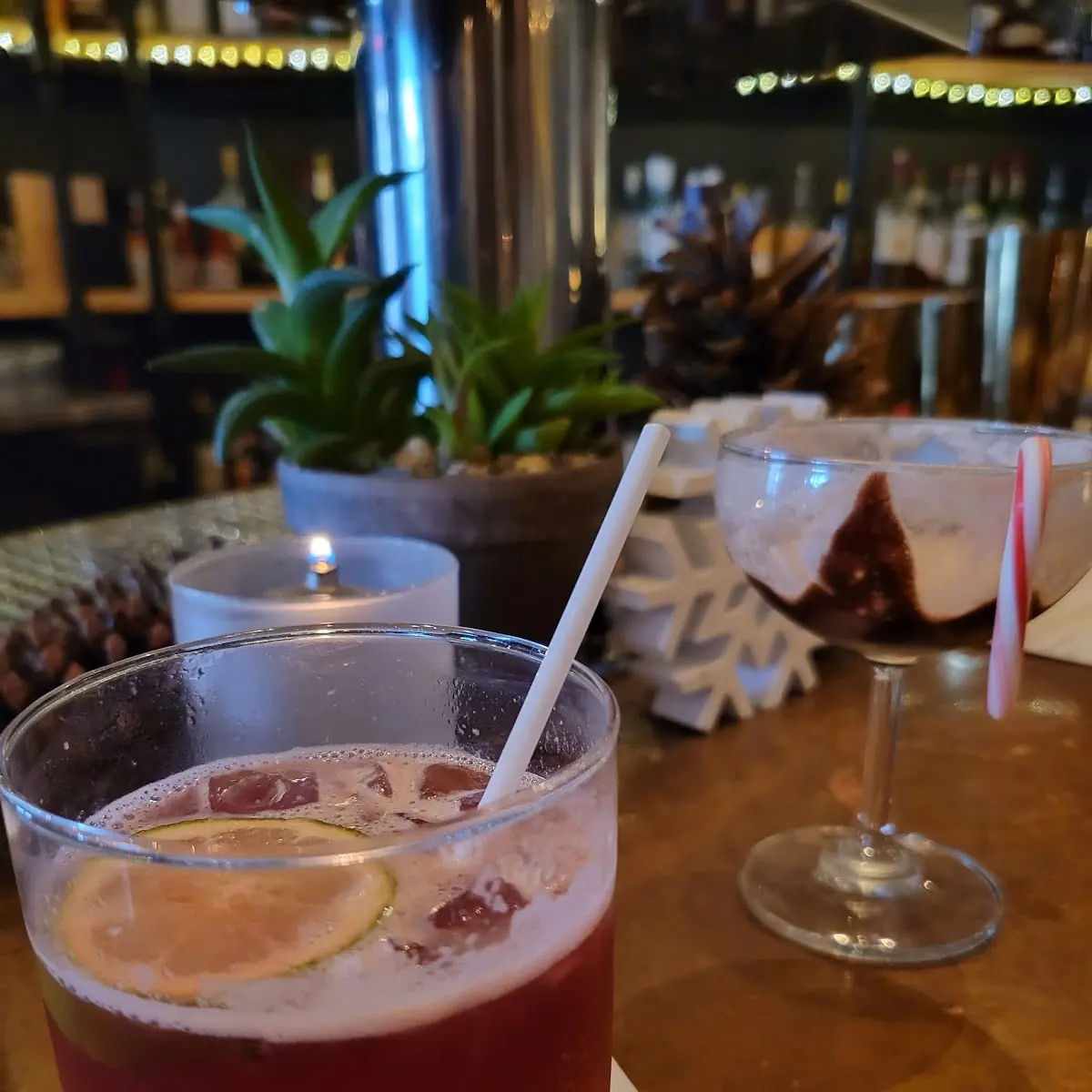 Smokey Passion Fruit Margarita
