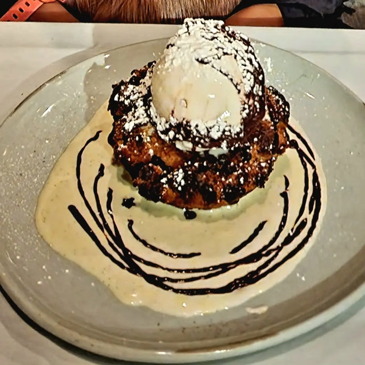 Mini Chocolate Bread Pudding