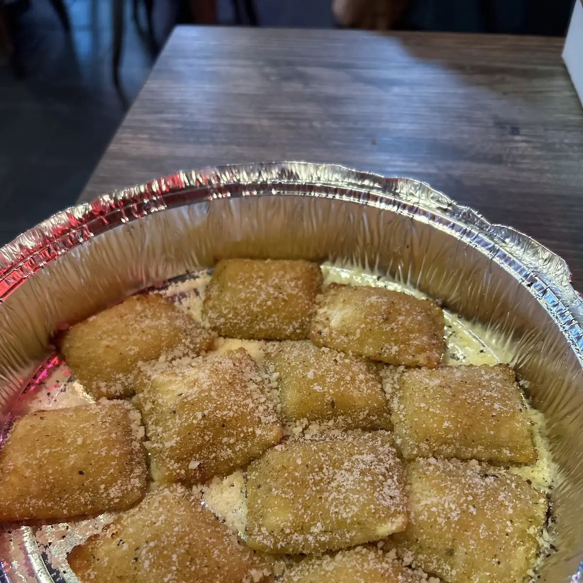 Deep Fried Cheese Ravioli