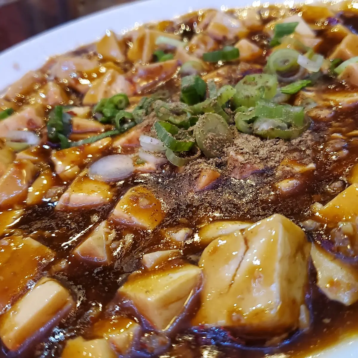 Bean Curd Szechuan Style with Minced Pork