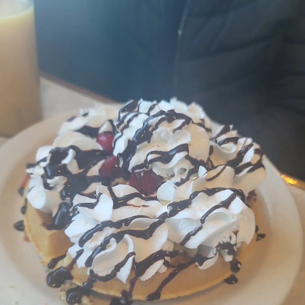 Banana Split Waffle