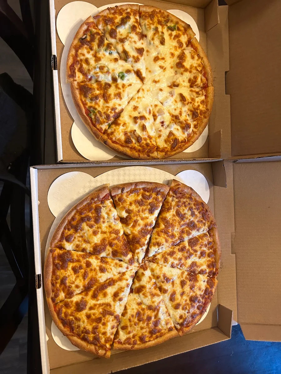 Hawaiian Pizza & Pepperoni and Mushroom