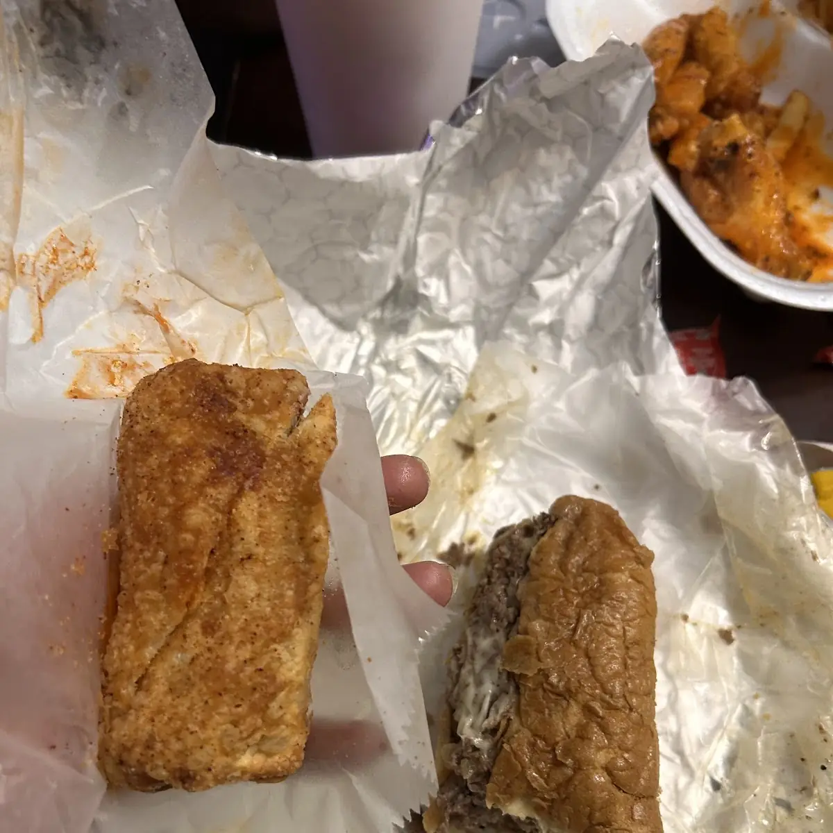 Buffalo Chicken Egg Roll 1