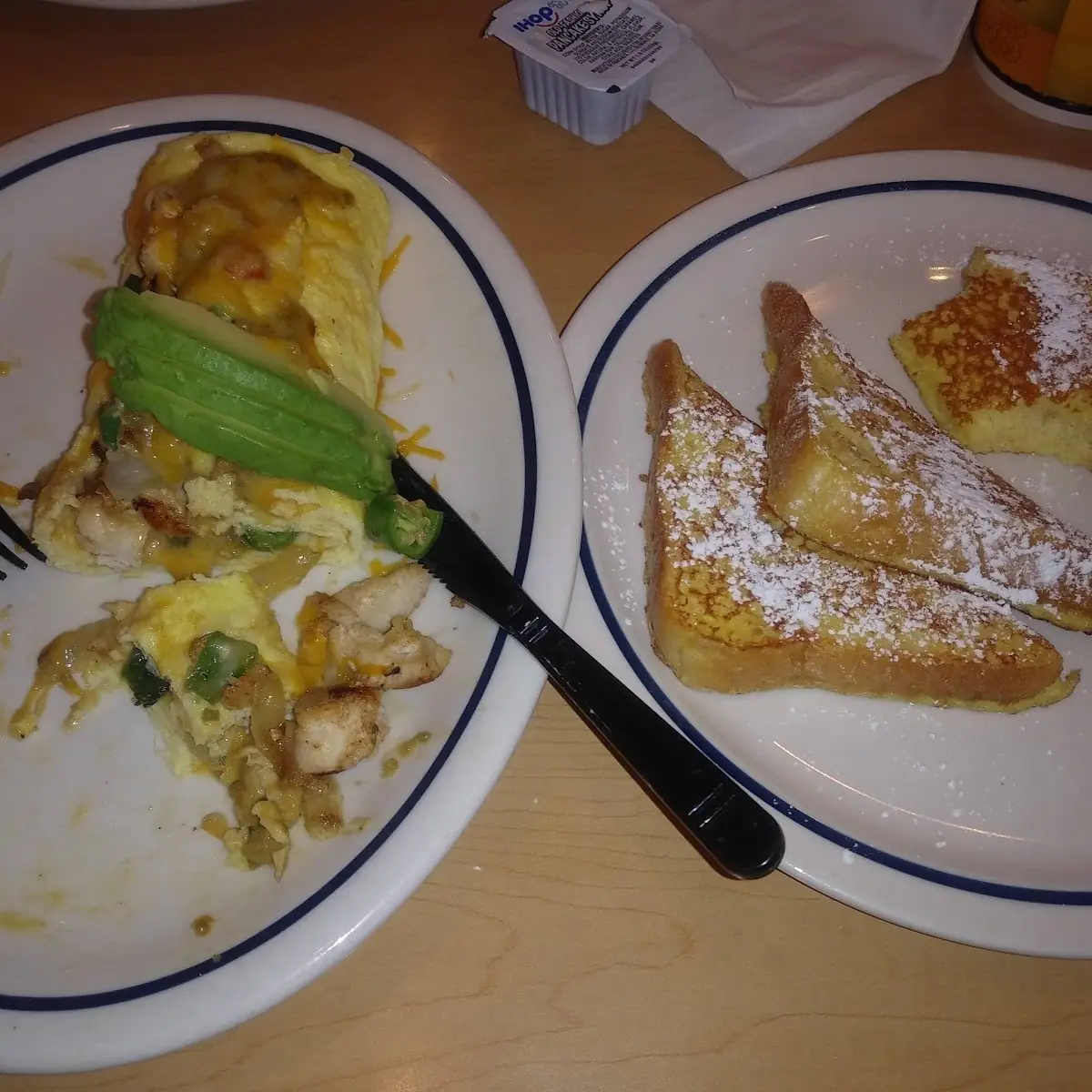 Toast Bread with Scrambled Egg with Chicken Laced with Avocado