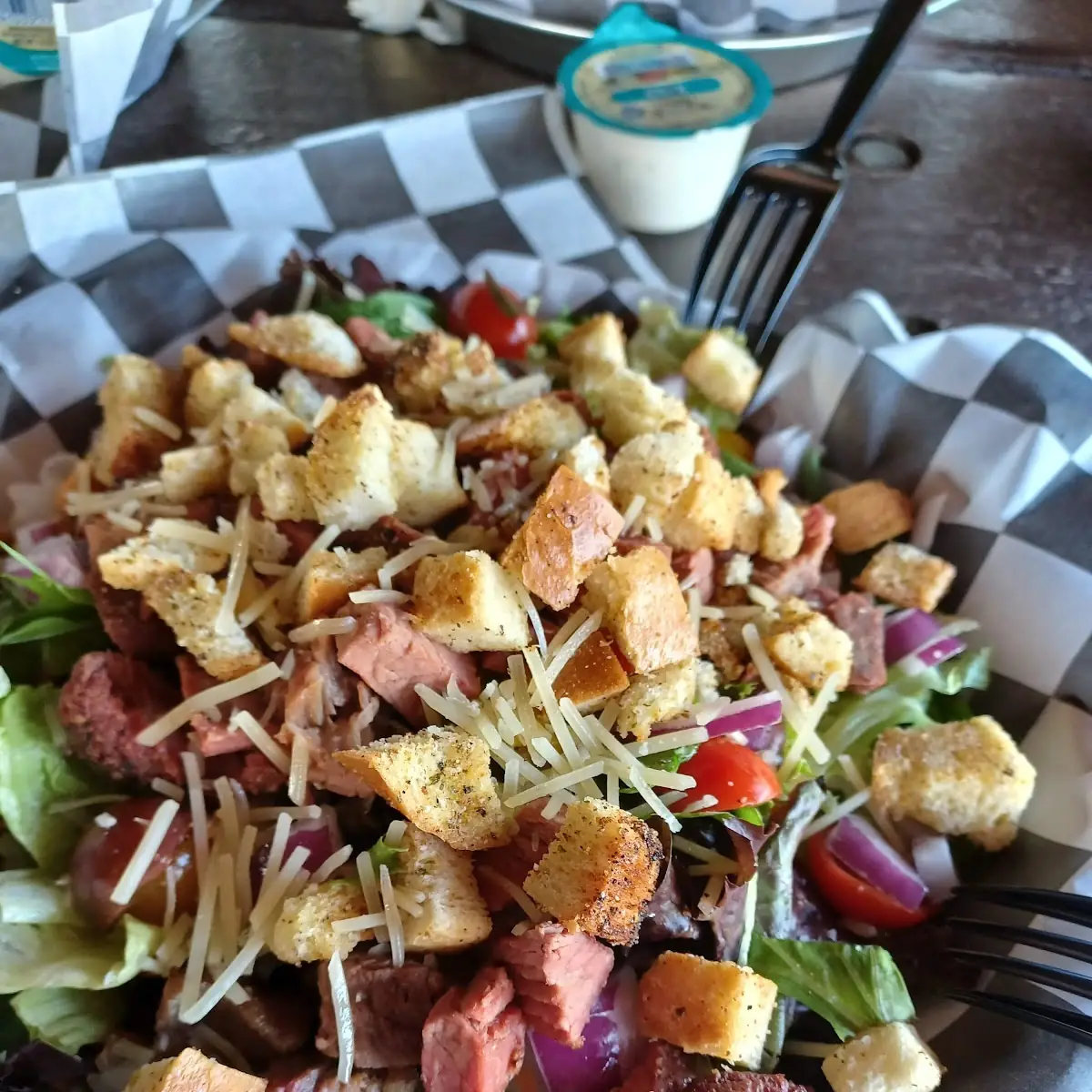 Ranch Salad with Tri Tip