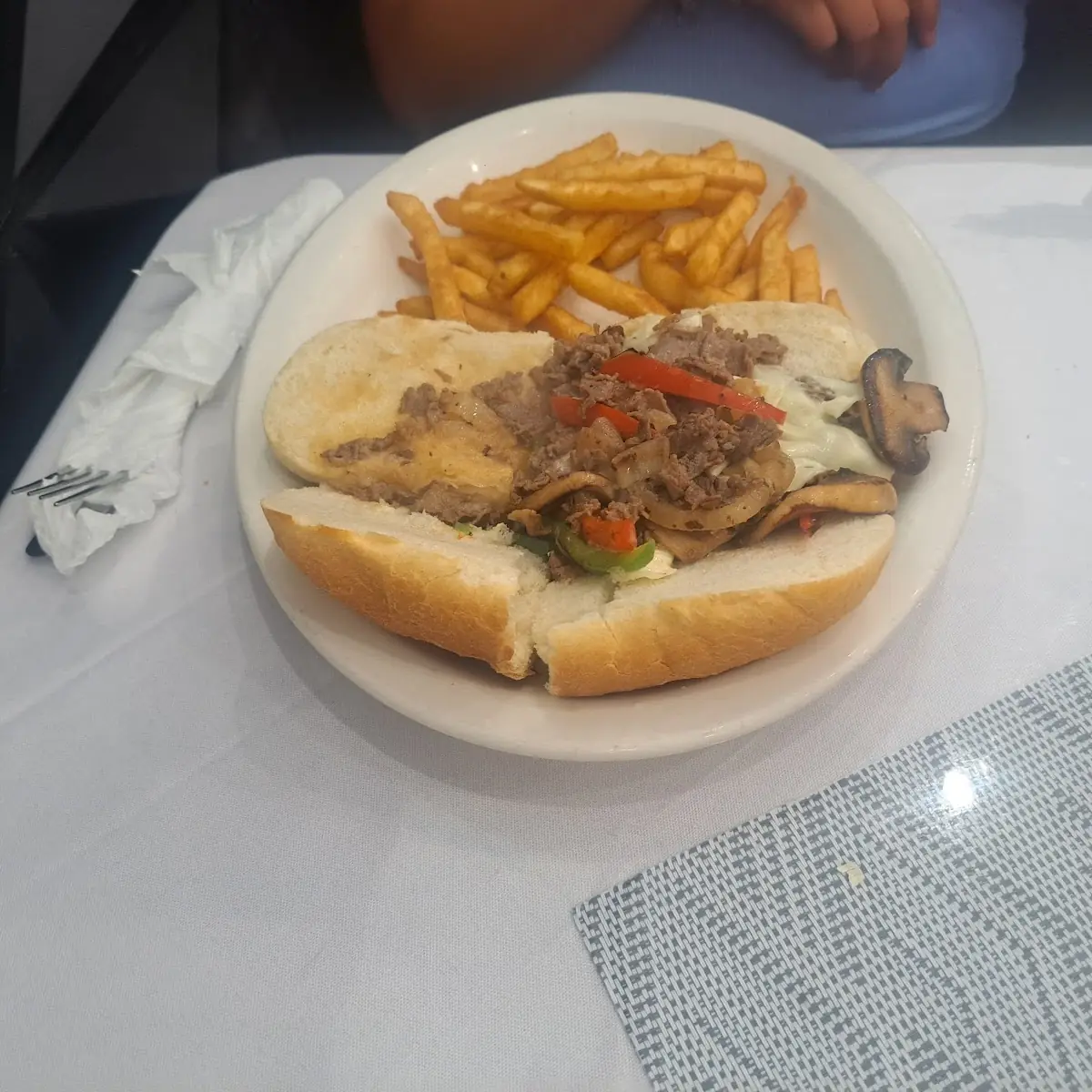 Philly-Cheese Steak Sandwich