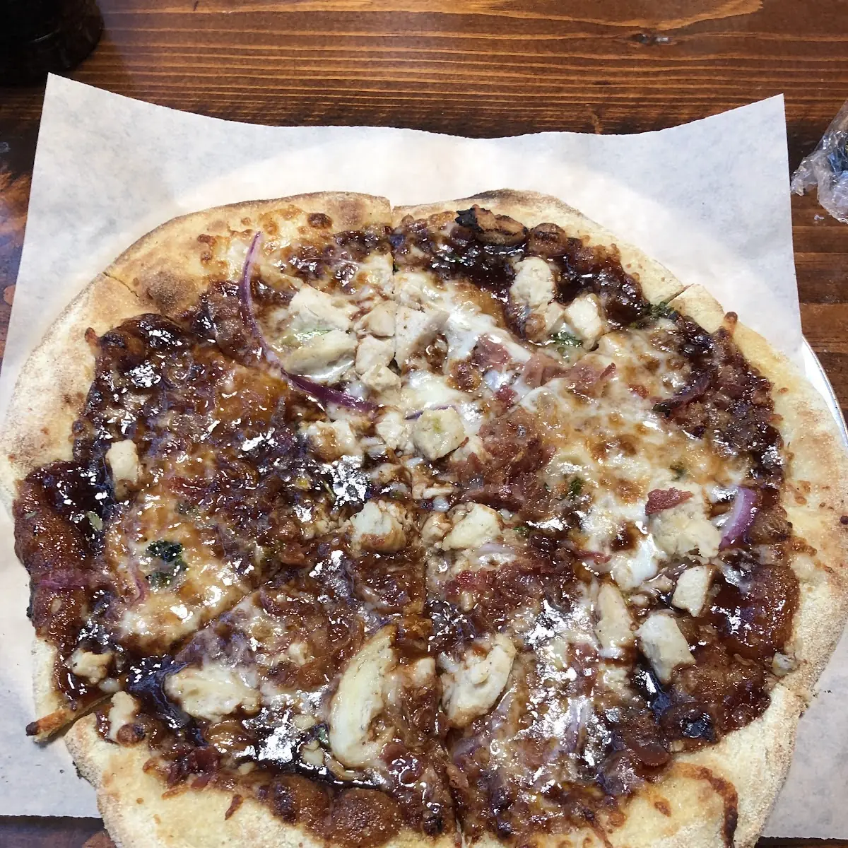 Ranch BBQ Chicken Pizza