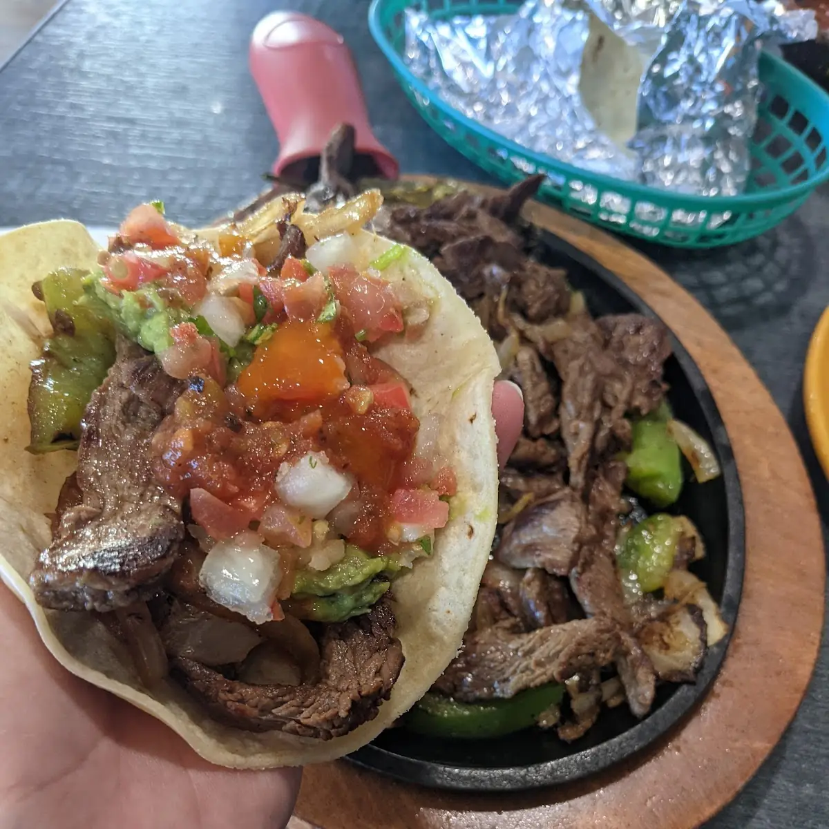Steak Fajitas