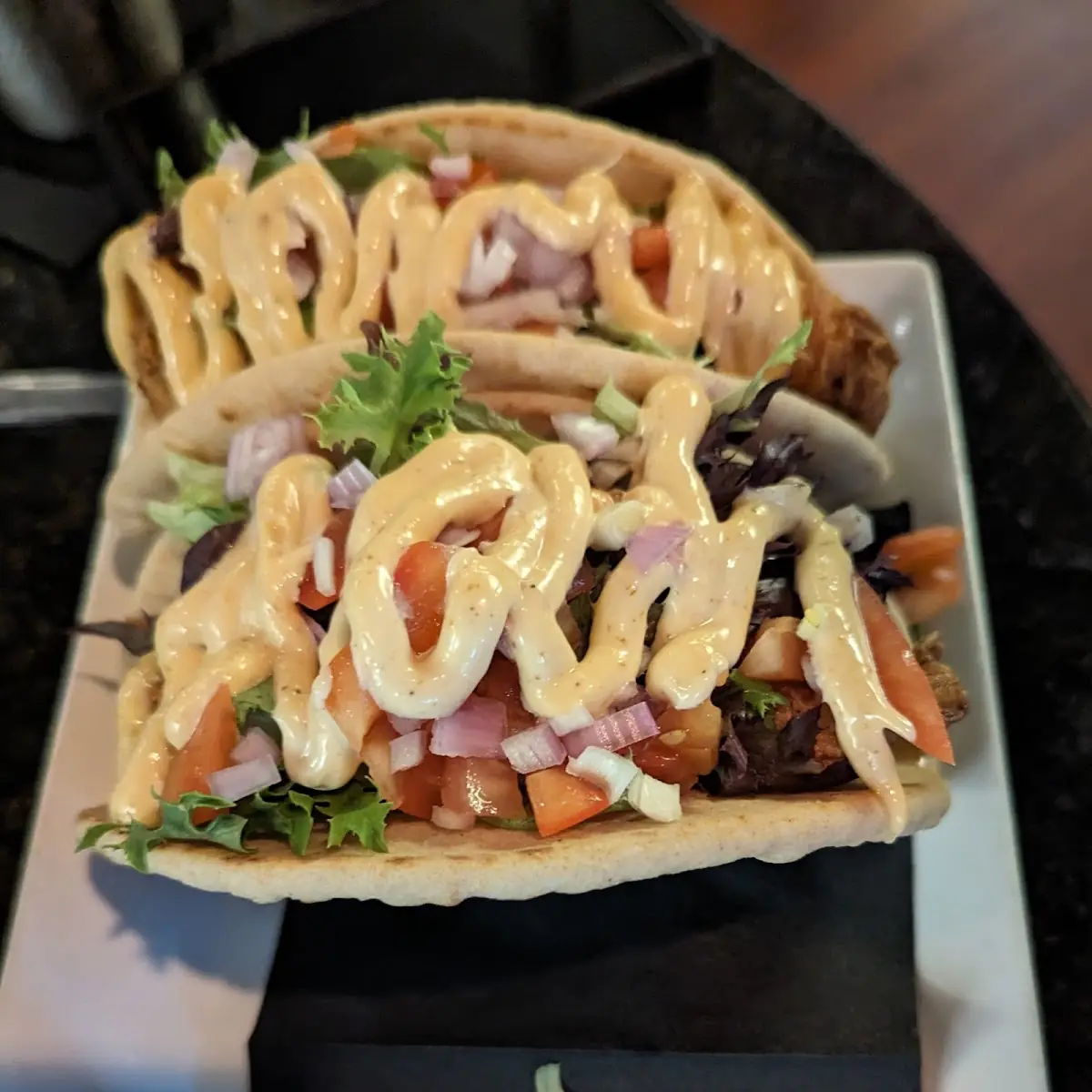 Southern Fried Shrimp Tacos