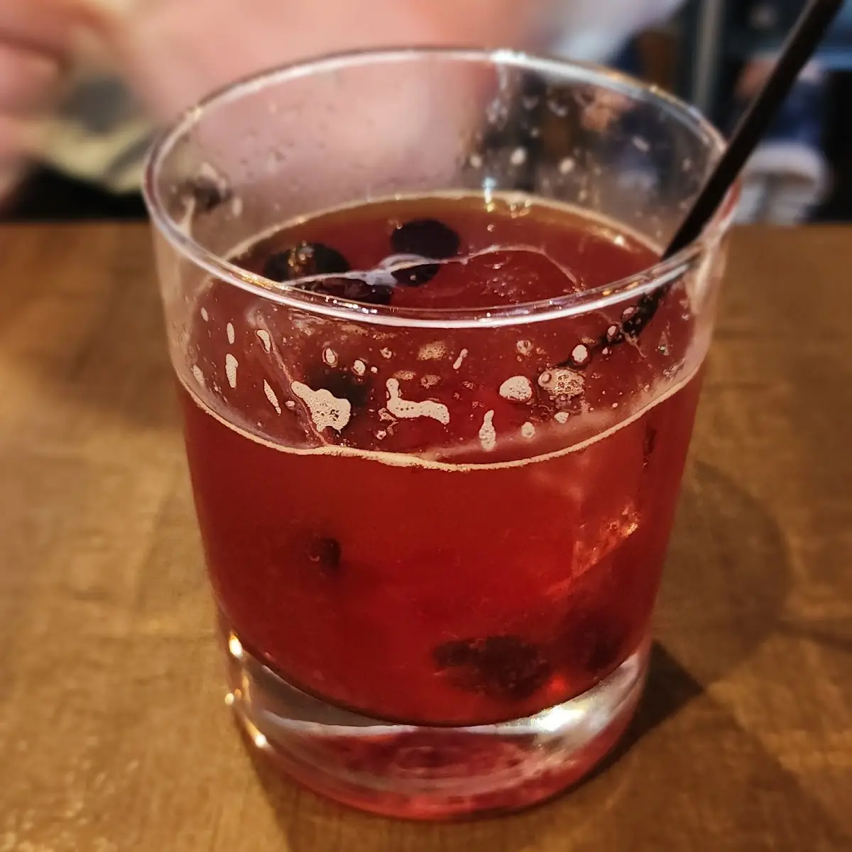Blueberry Lemon Old Fashioned