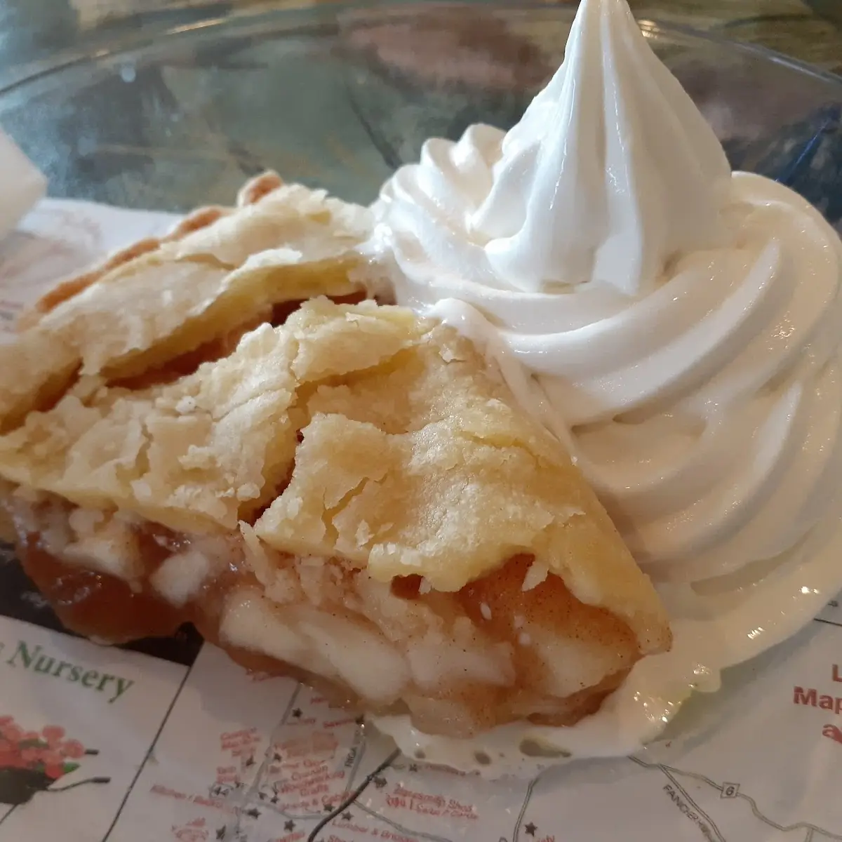 Apple Pie with Vanilla Ice Cream