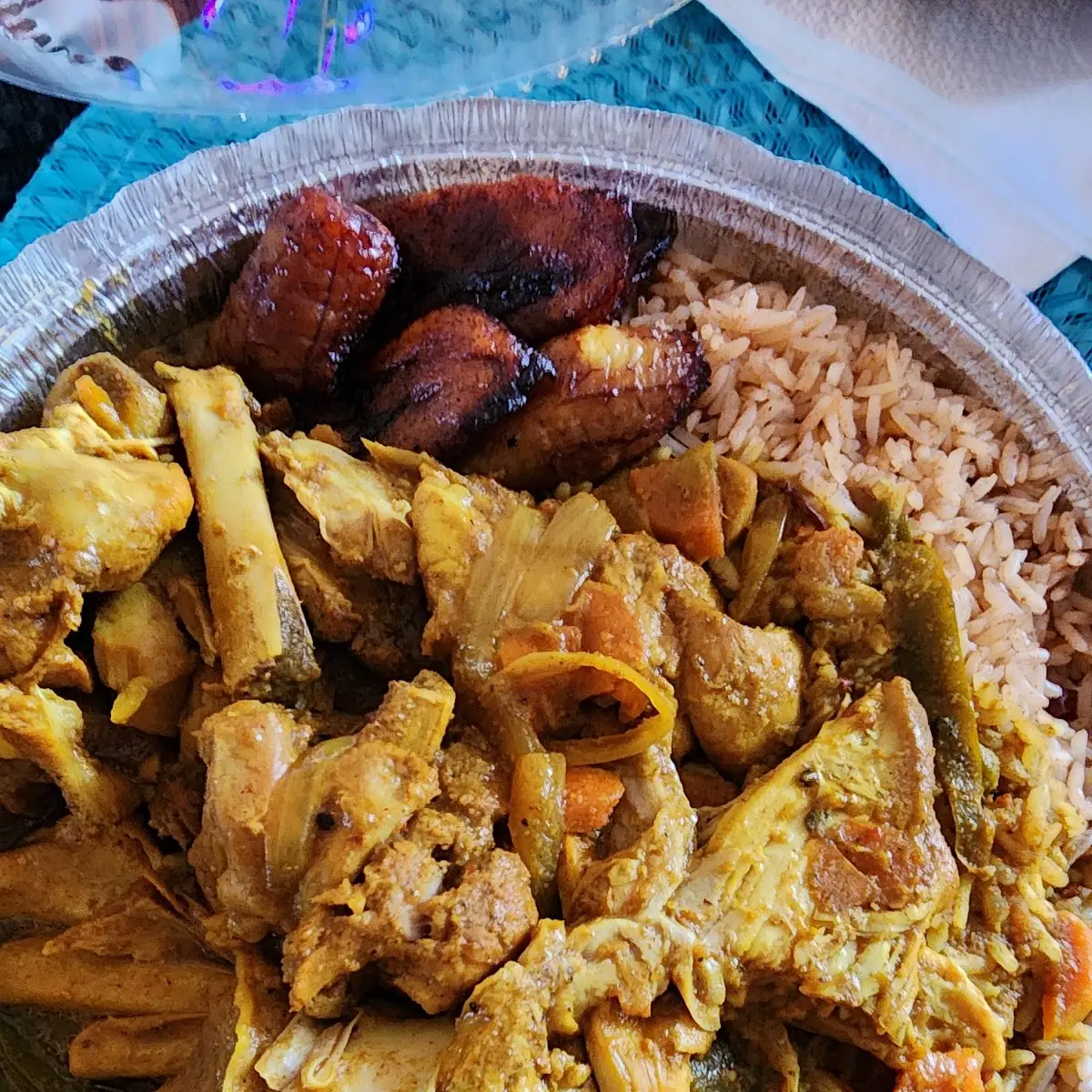 Curry Chicken Combo