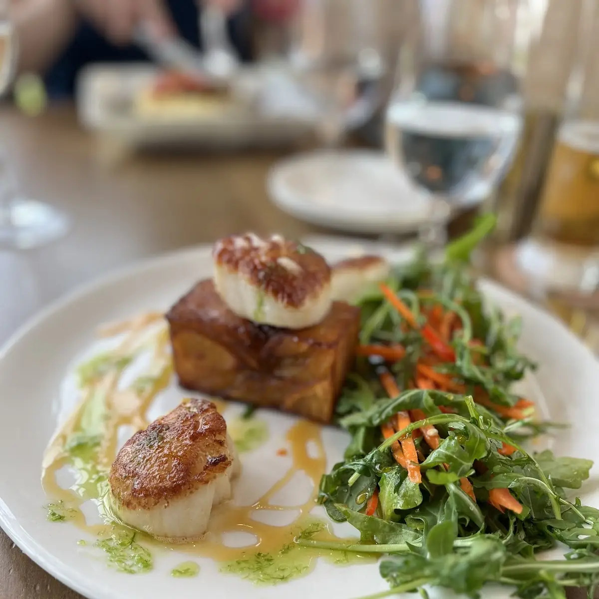 Pan Seared Scallops