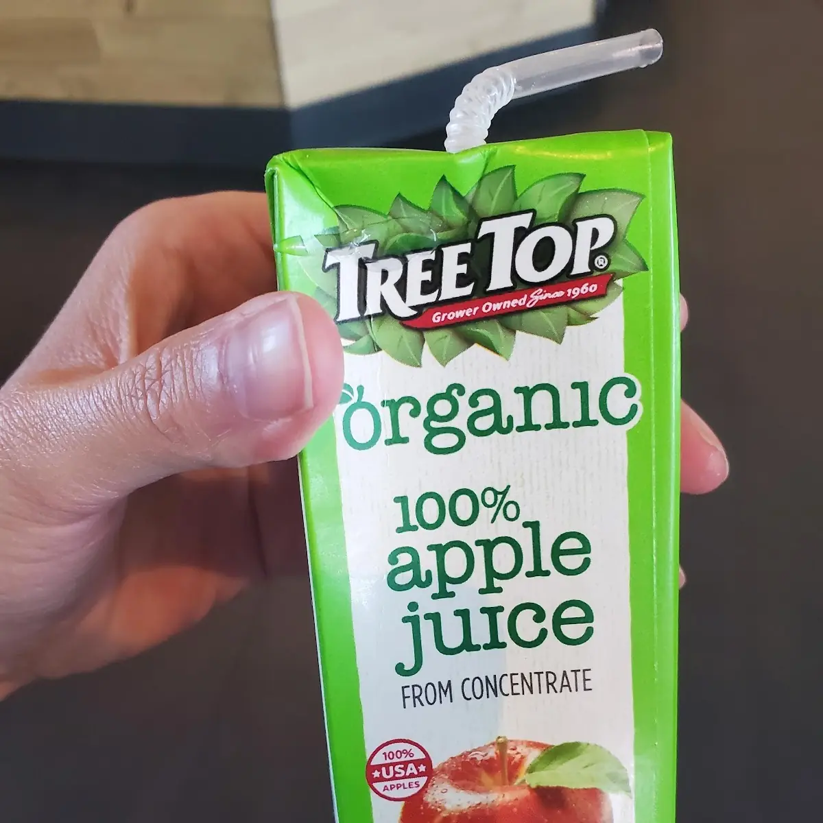 Tree Top Organic Apple Juice - 6 75 FL Oz