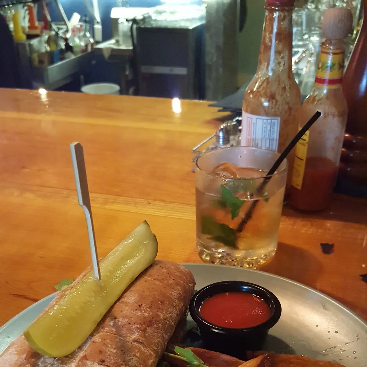 Pulled Pork Bahn MI Sandwich