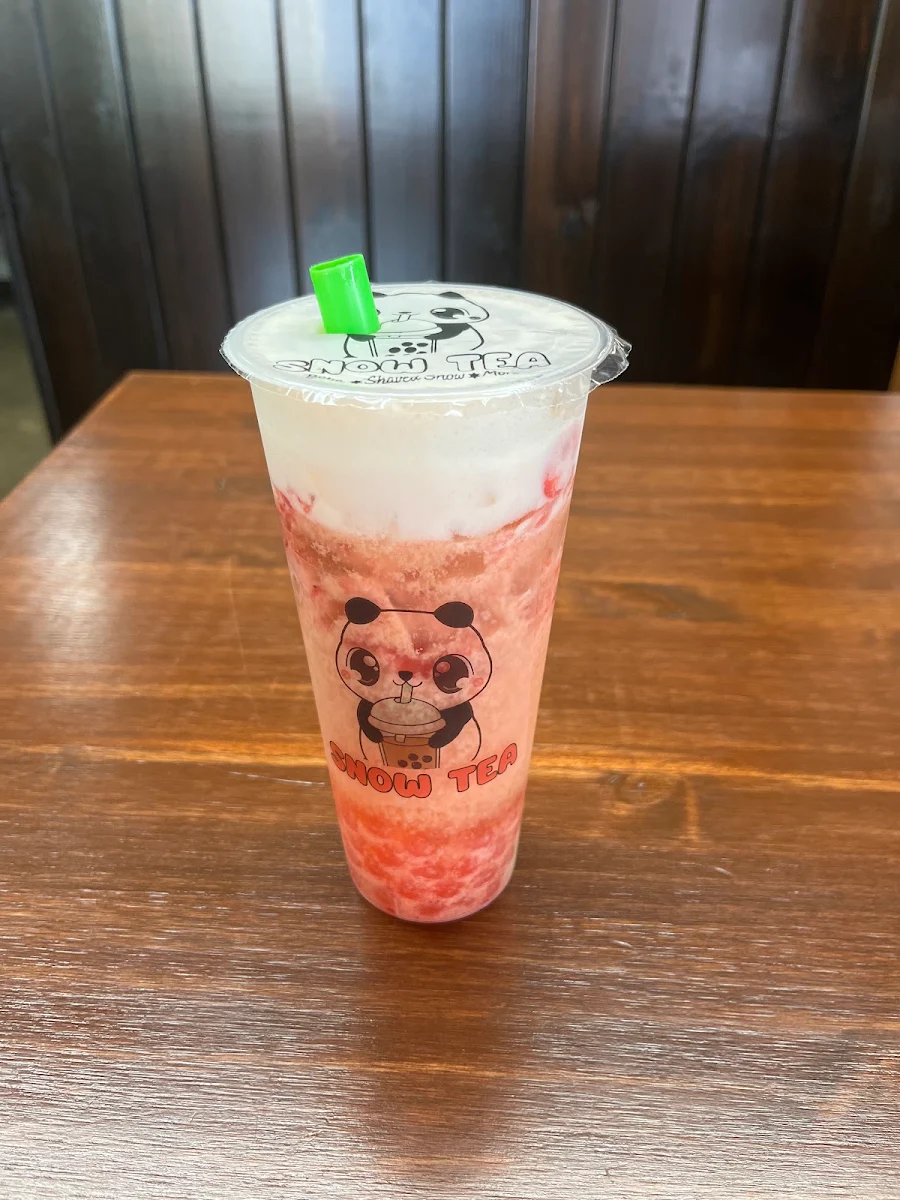 Strawberry Milk Green Tea