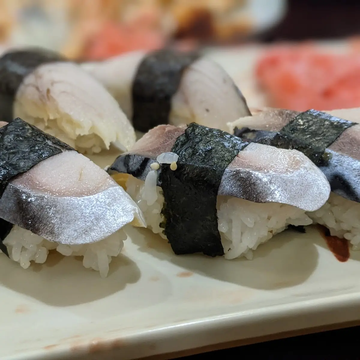 Mackerel Sushi