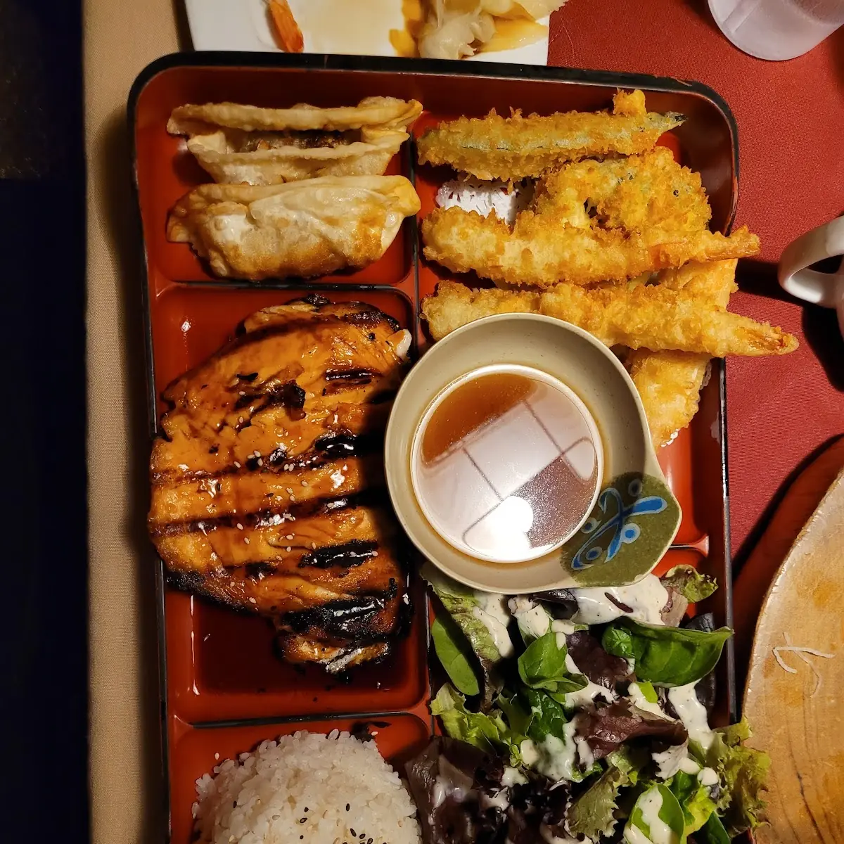 Teriyaki Salmon Bento Box