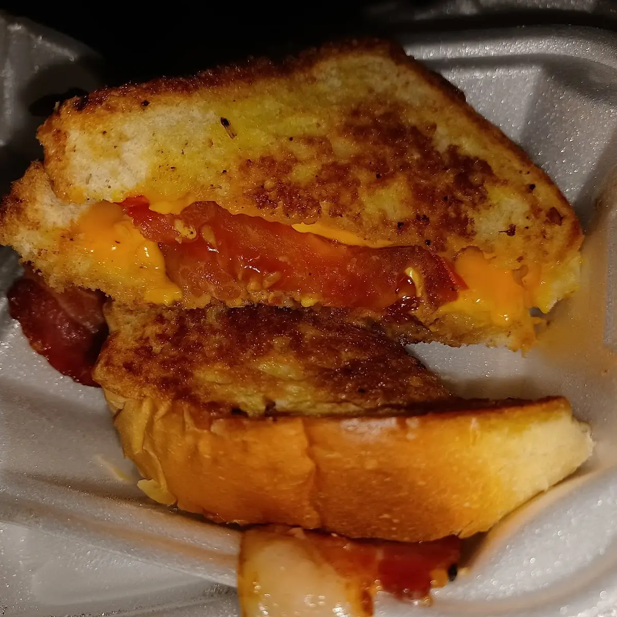 Bacon Grilled Cheese Sandwich