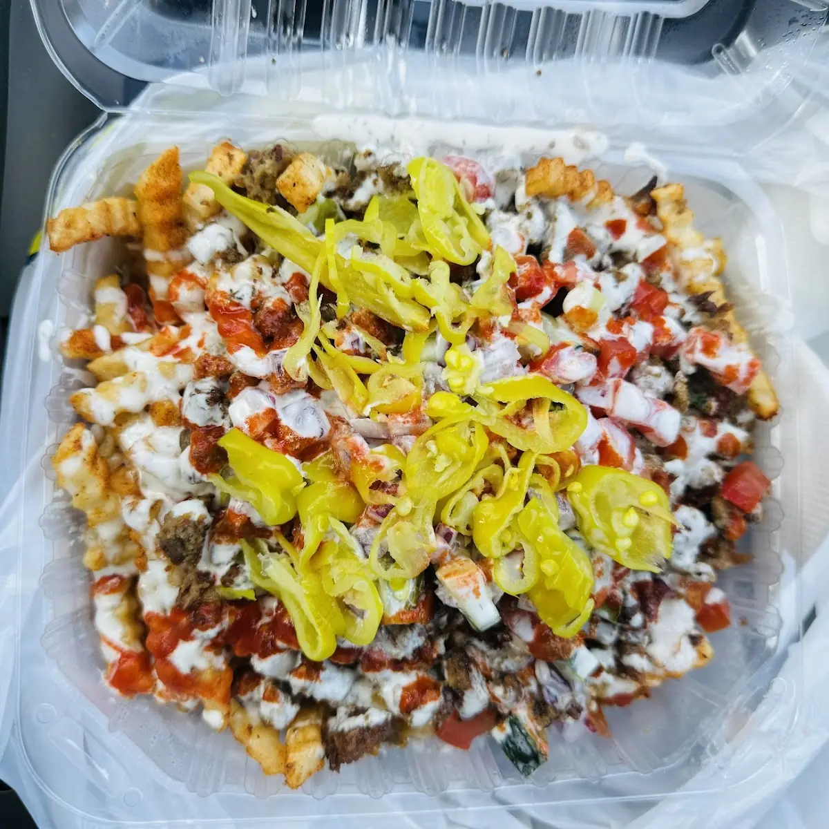 Loaded Fries with Lamb