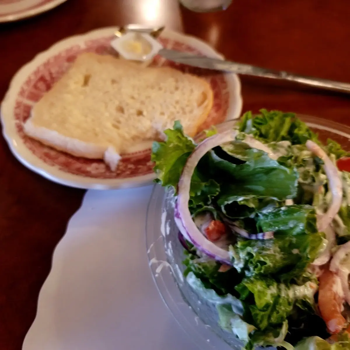 House Salad and Bread