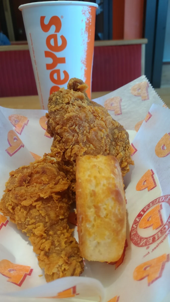 Spicy Fried Chicken and Biscuits