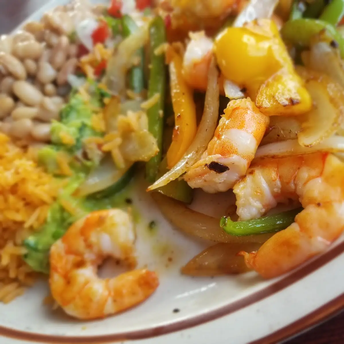 Shrimp Fajitas