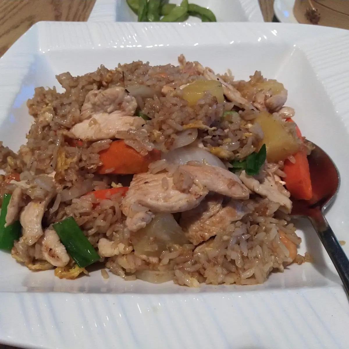 Pineapple Fried Rice with Chicken