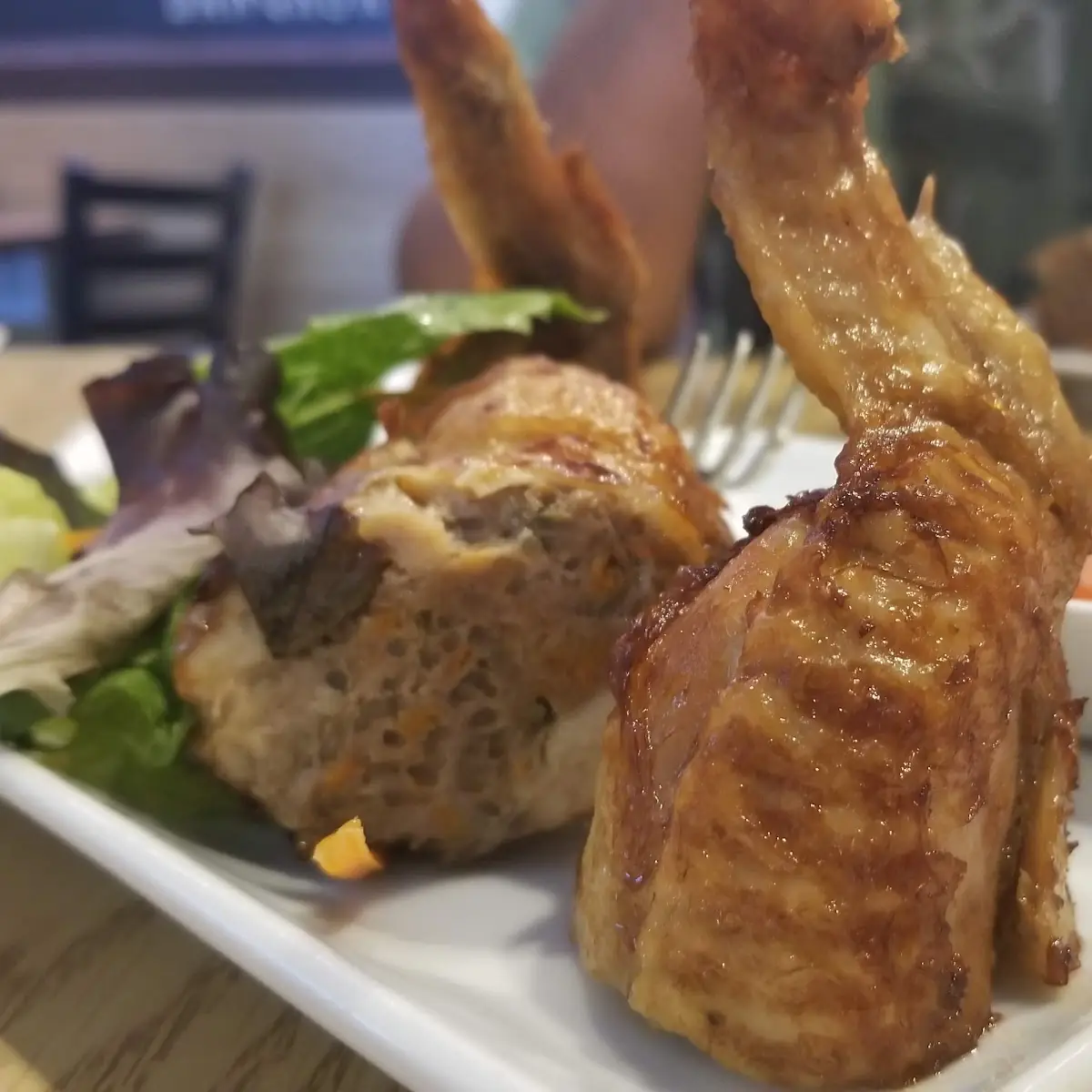 Thai Stuffed Chicken Wings
